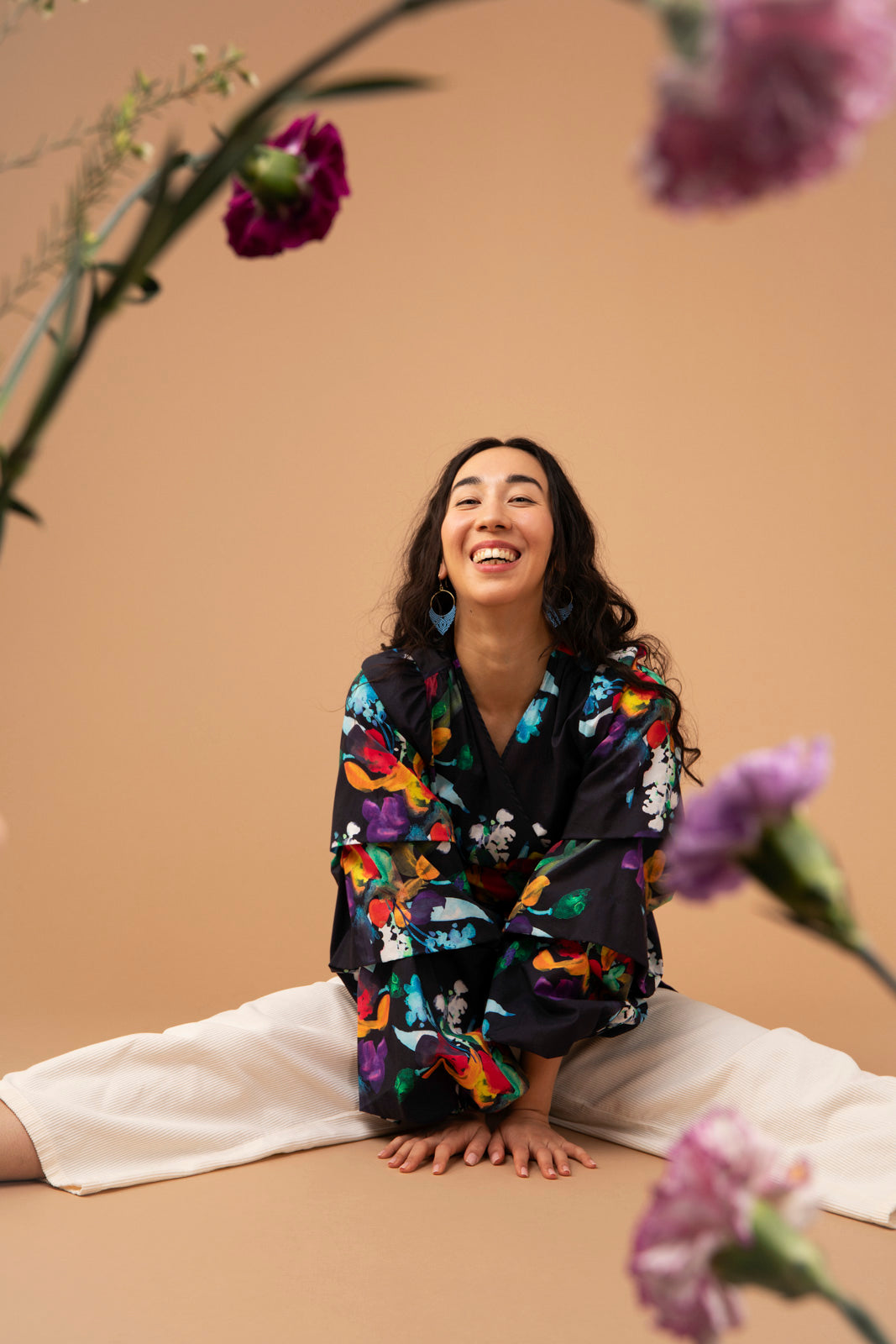 Nepalissa käsintehdyt naistenkorvakorut