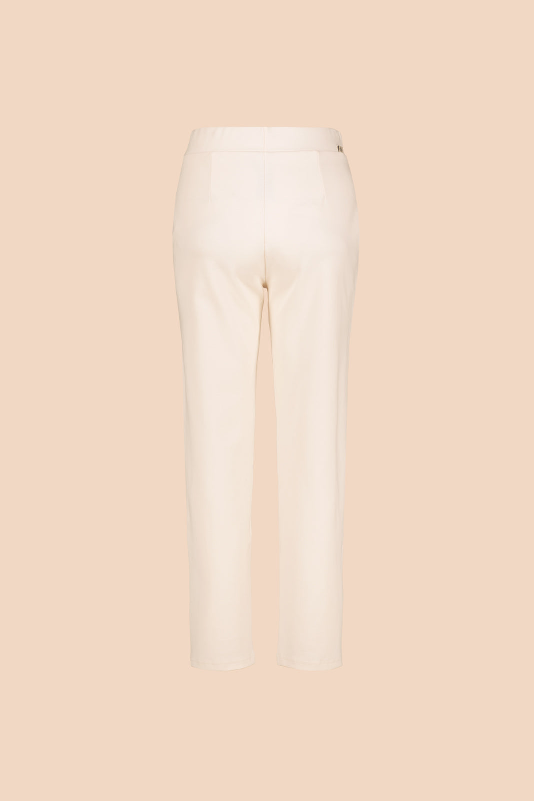 Naisten kermanvalkoiset siistit housut