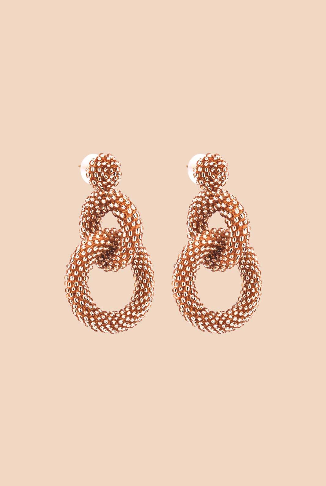 Nepalissa käsintehdyt naisten helmikorvakorut