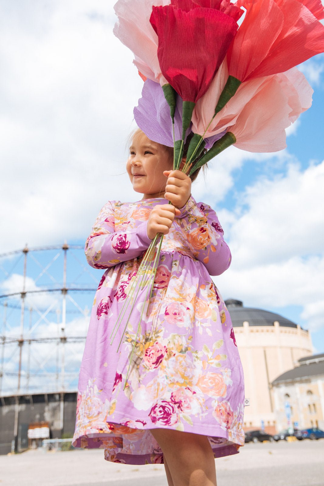 Me + mini me -paketti, Rose Yard Lilac - Kaiko Clothing Company Oy