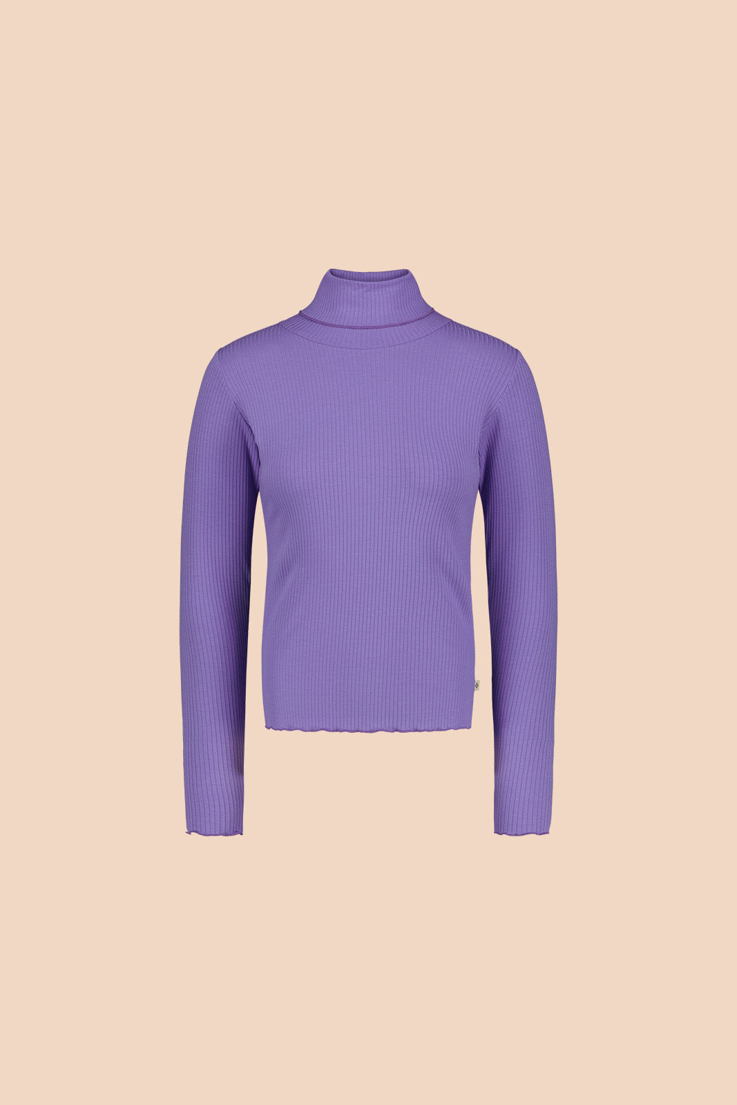 Naisten laventelin värinen poolopaita