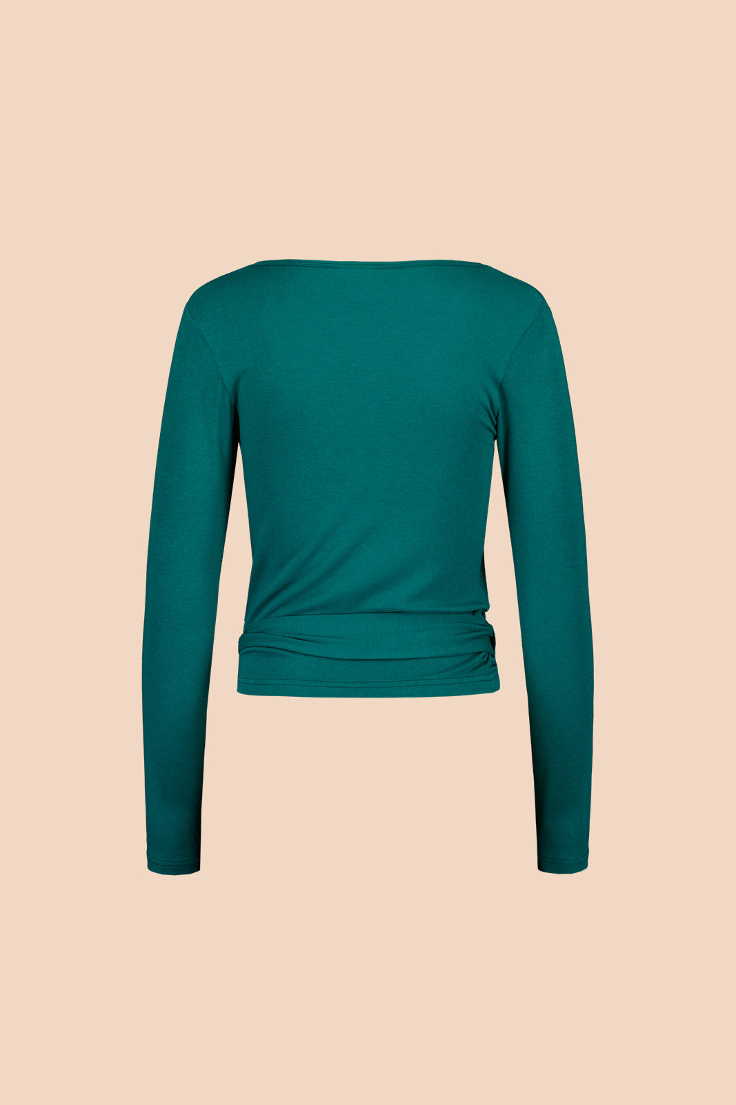 Naisten petroolin värinen kietaisupaita