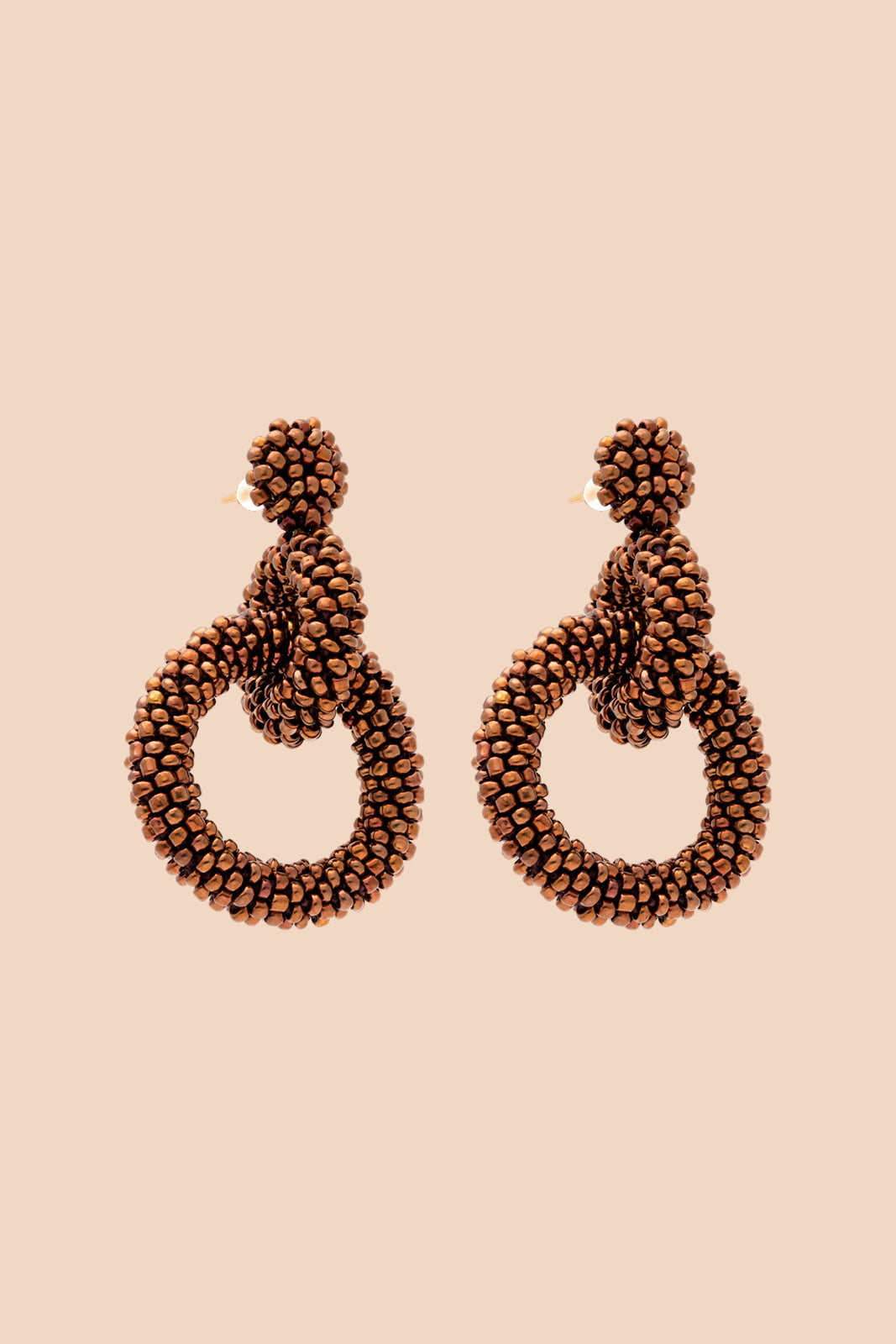 Nepalissa käsintehdyt naisten helmikorvakorut