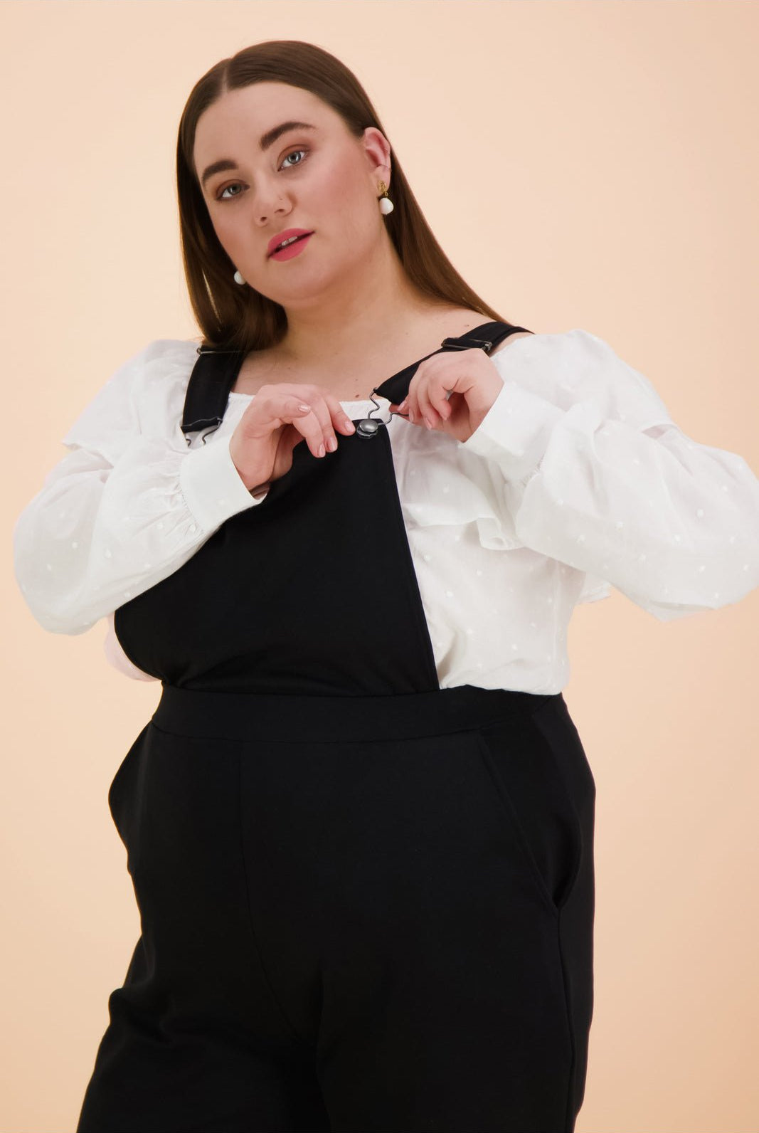 Naisten mustat lappuhaalarit