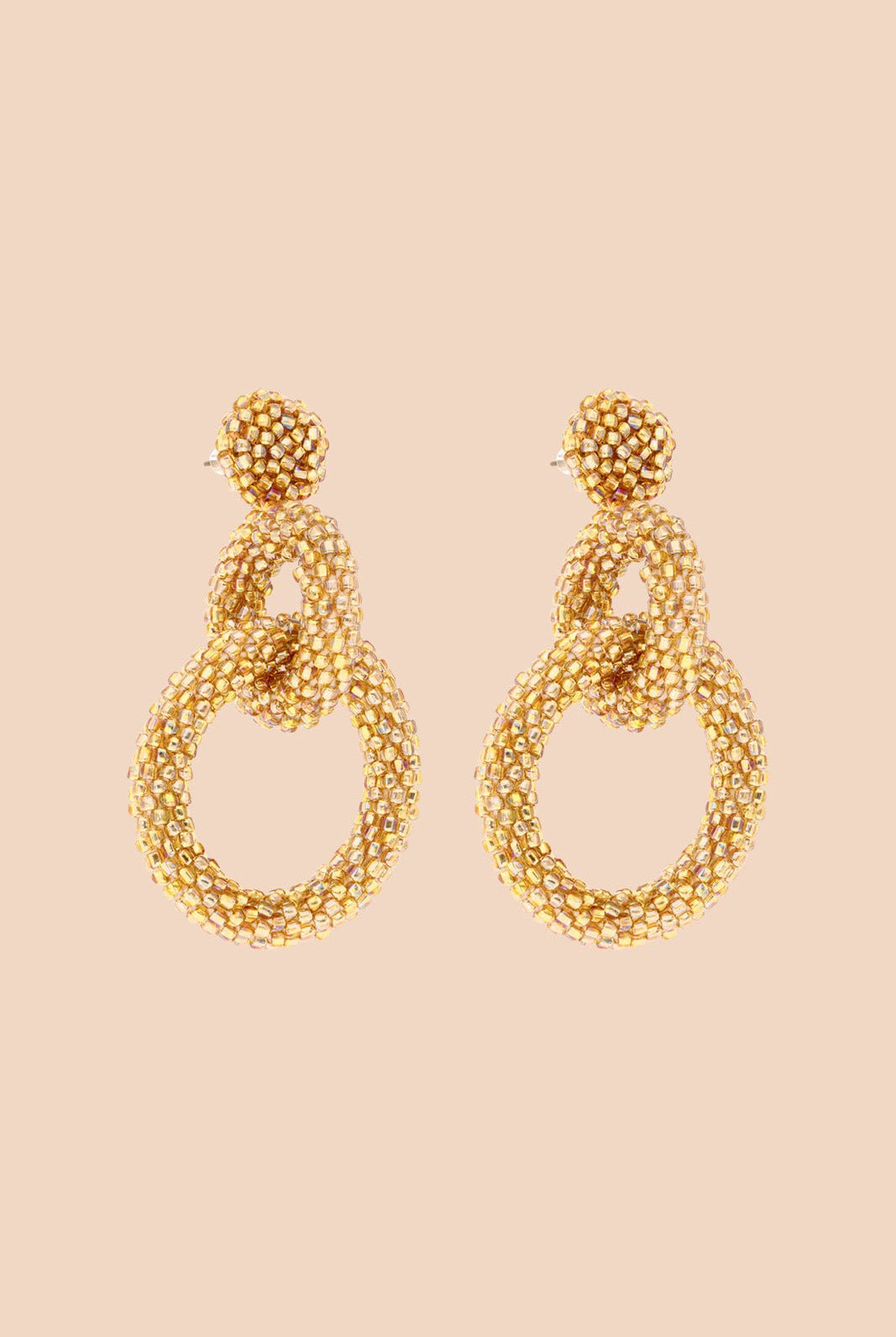 Nepalissa käsintehdyt naisten helmikorvakorut