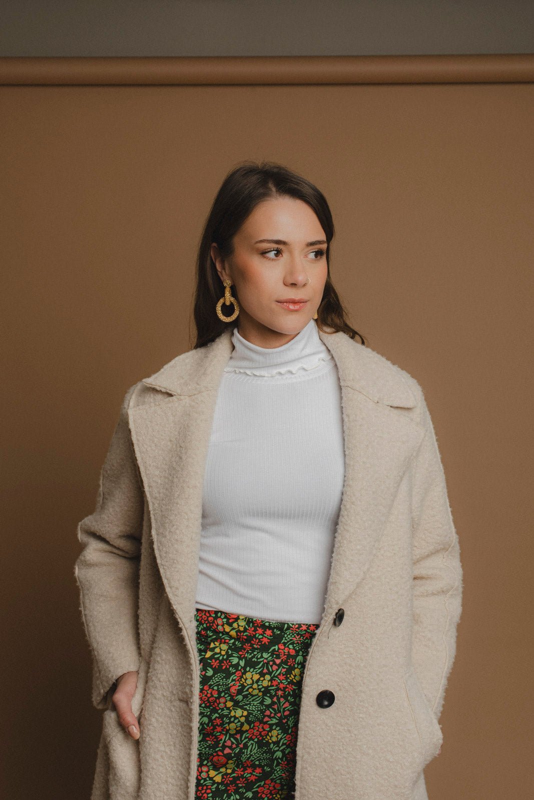 Nepalissa käsintehdyt naisten helmikorvakorut