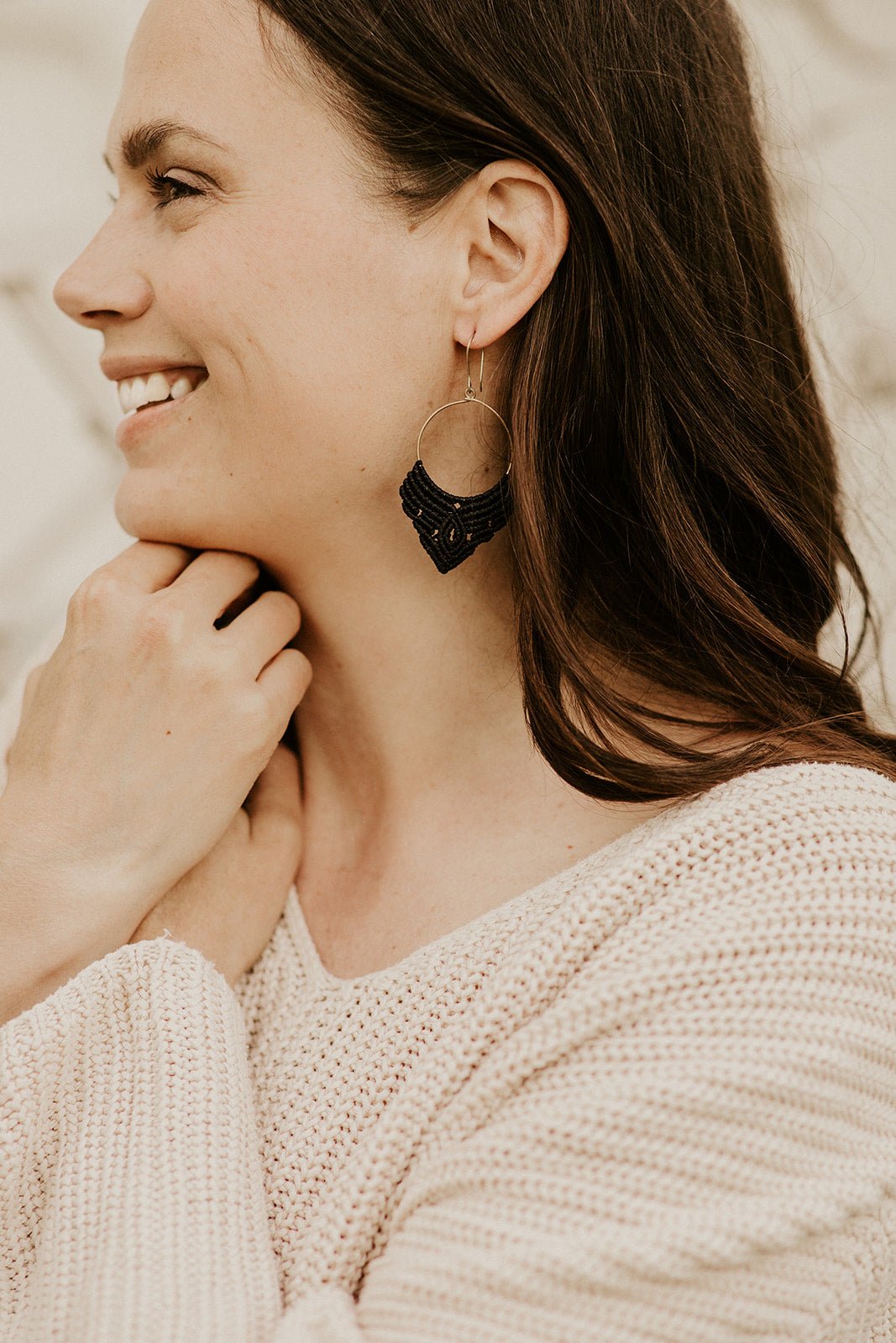 Nepalissa käsintehdyt naistenkorvakorut