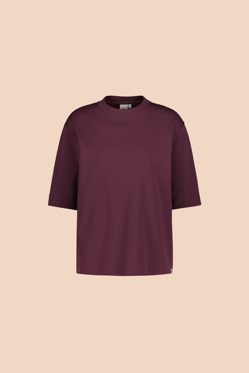 The Relaxed T-shirt, Cherry