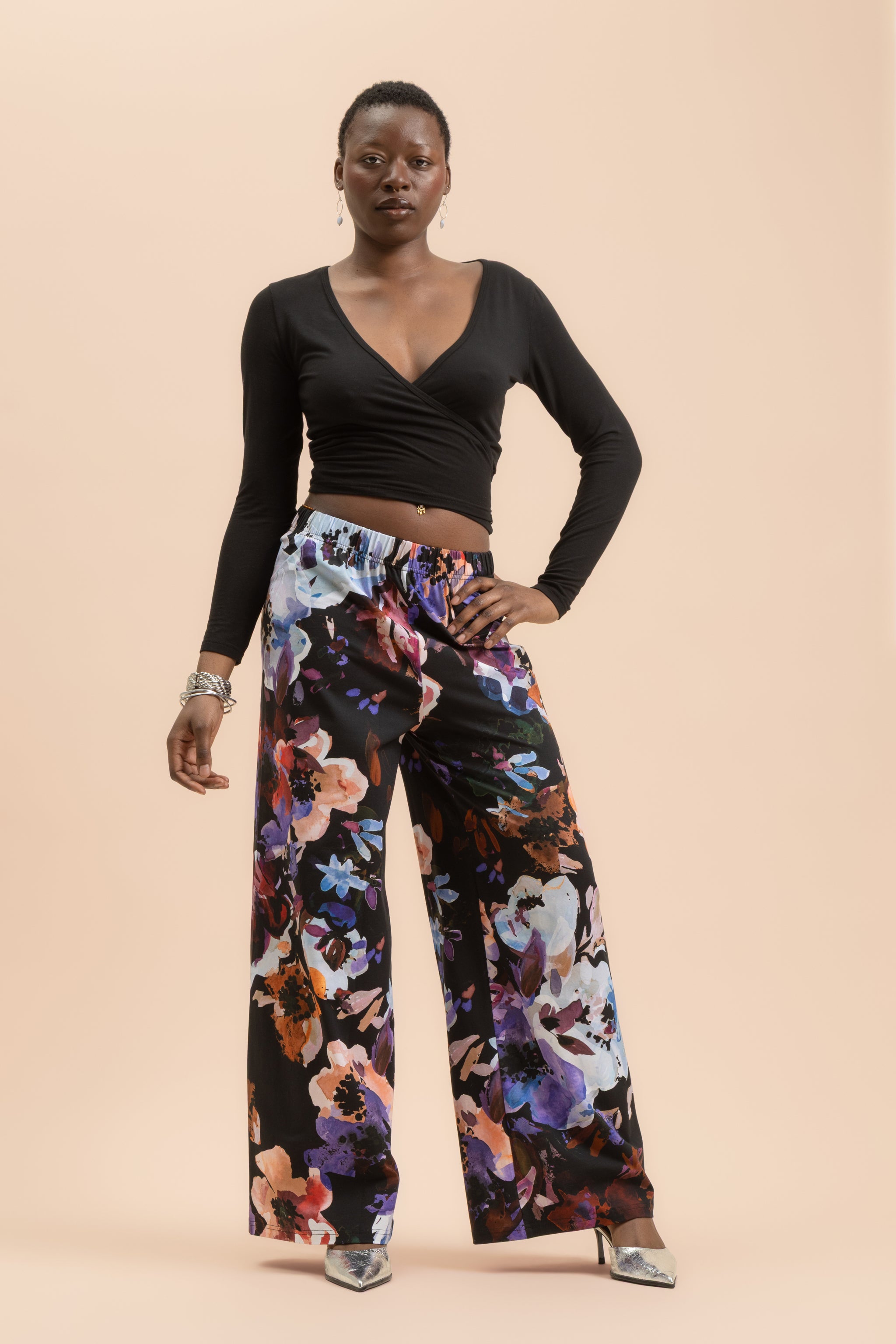 Soft Pants, Black Anemone – KAIKO