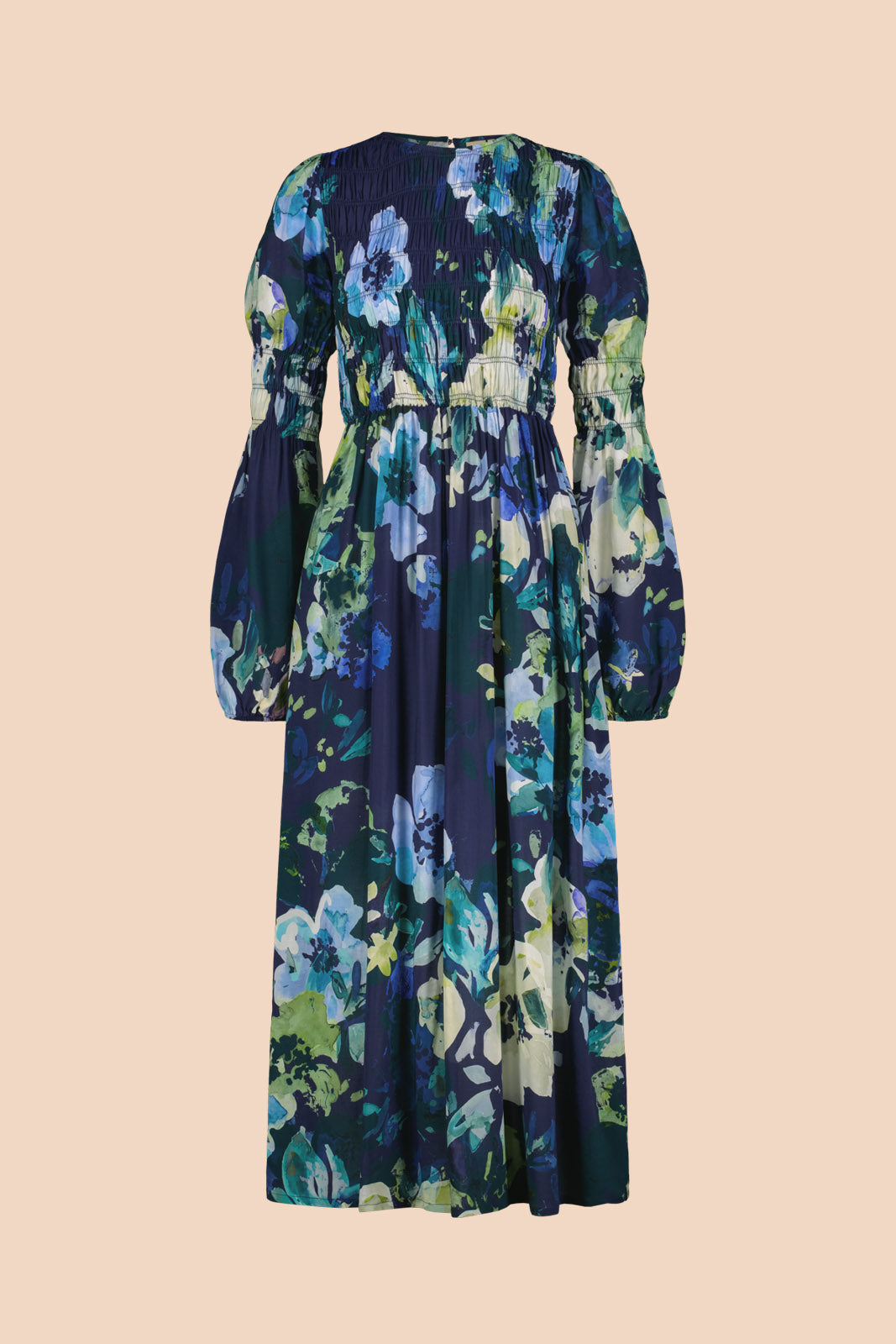 Muse Dress, Blue Anemone – KAIKO
