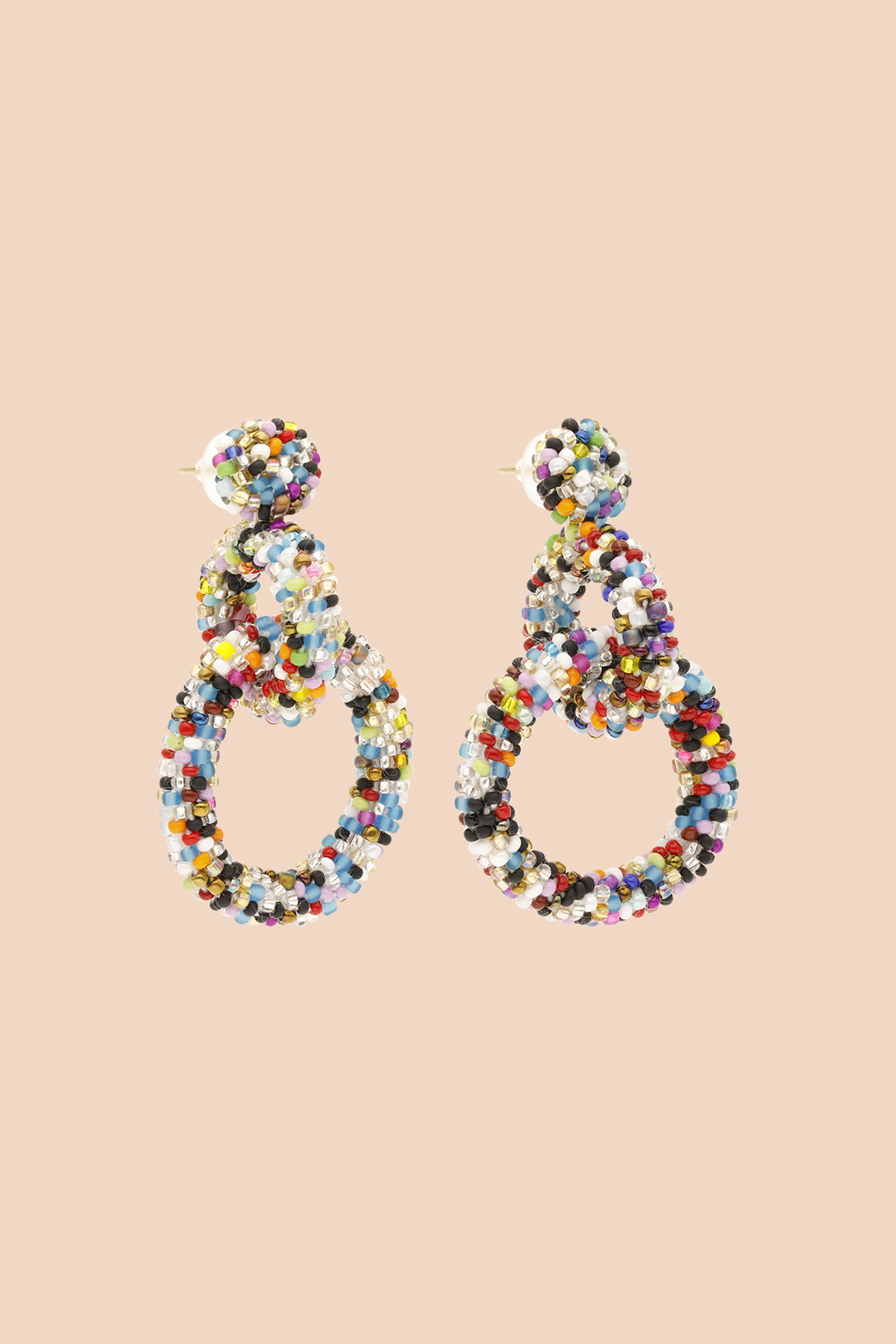 Nepalissa käsintehdyt naisten helmikorvakorut