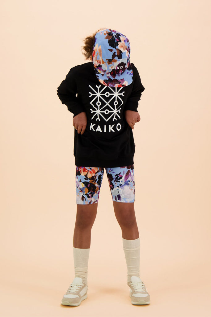 Biker Shorts, Sky Blue Anemone - Kaiko Clothing Company Oy