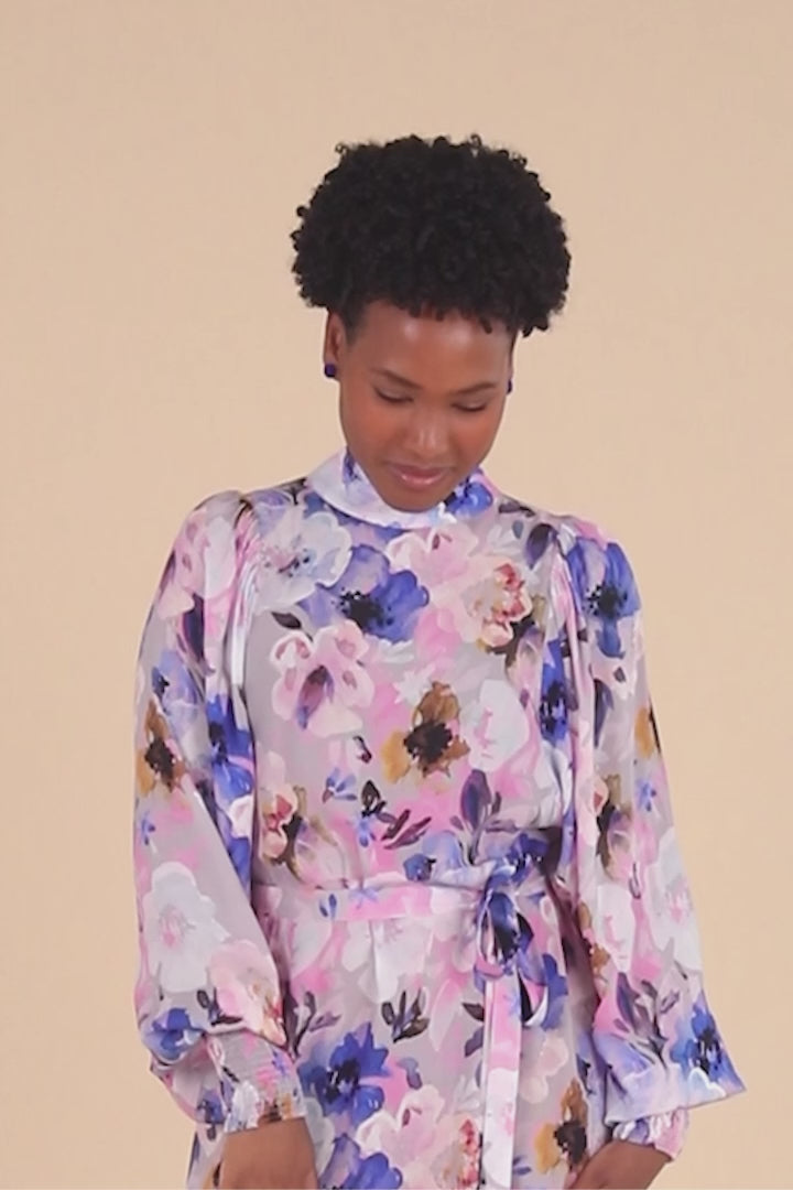 Puff Dress, Lilac Anemone – KAIKO