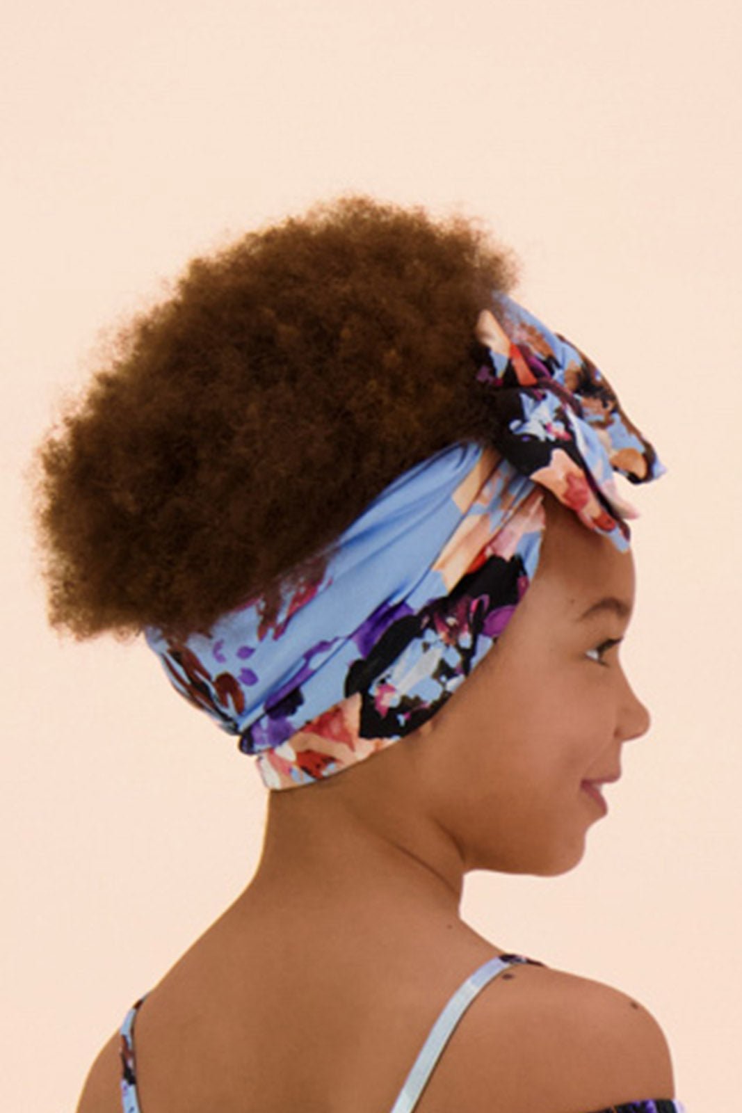 Valkama Headwrap, Sky Blue Anemone - Kaiko Clothing Company Oy