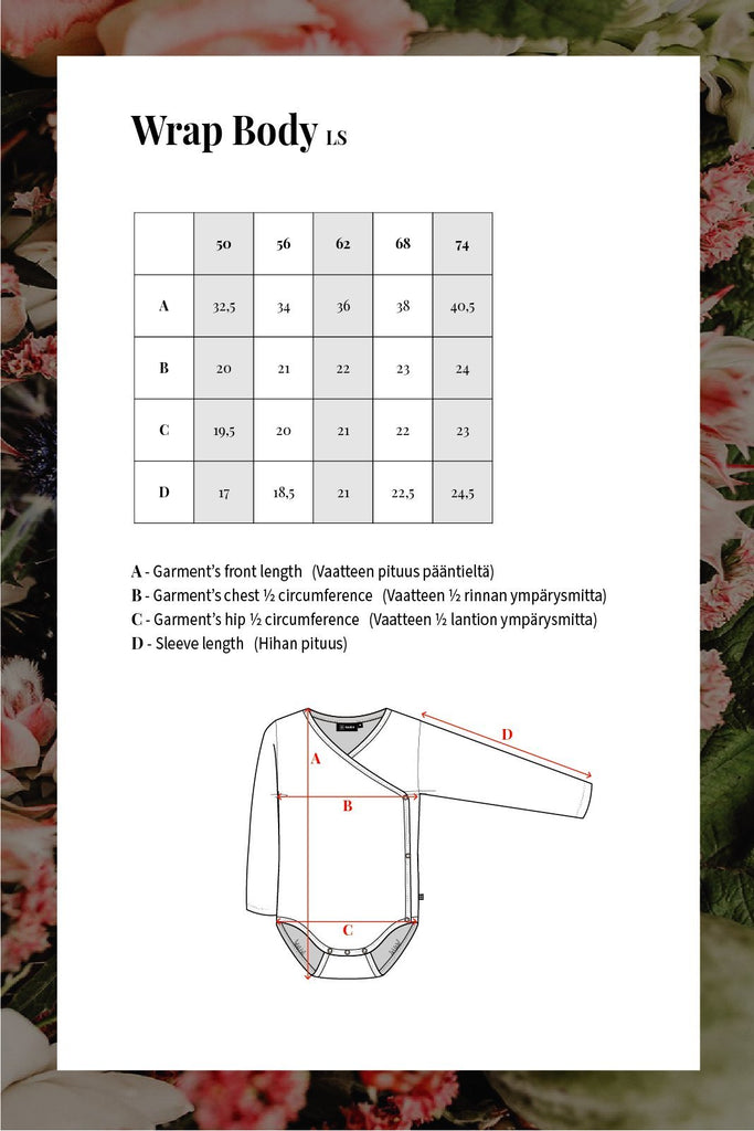 Vauvan tuotepaketti, Rose Yard Lilac - Kaiko Clothing Company Oy