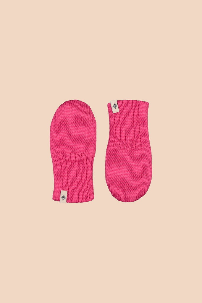 Baby Mittens, Bright Pink - Kaiko Clothing Company Oy