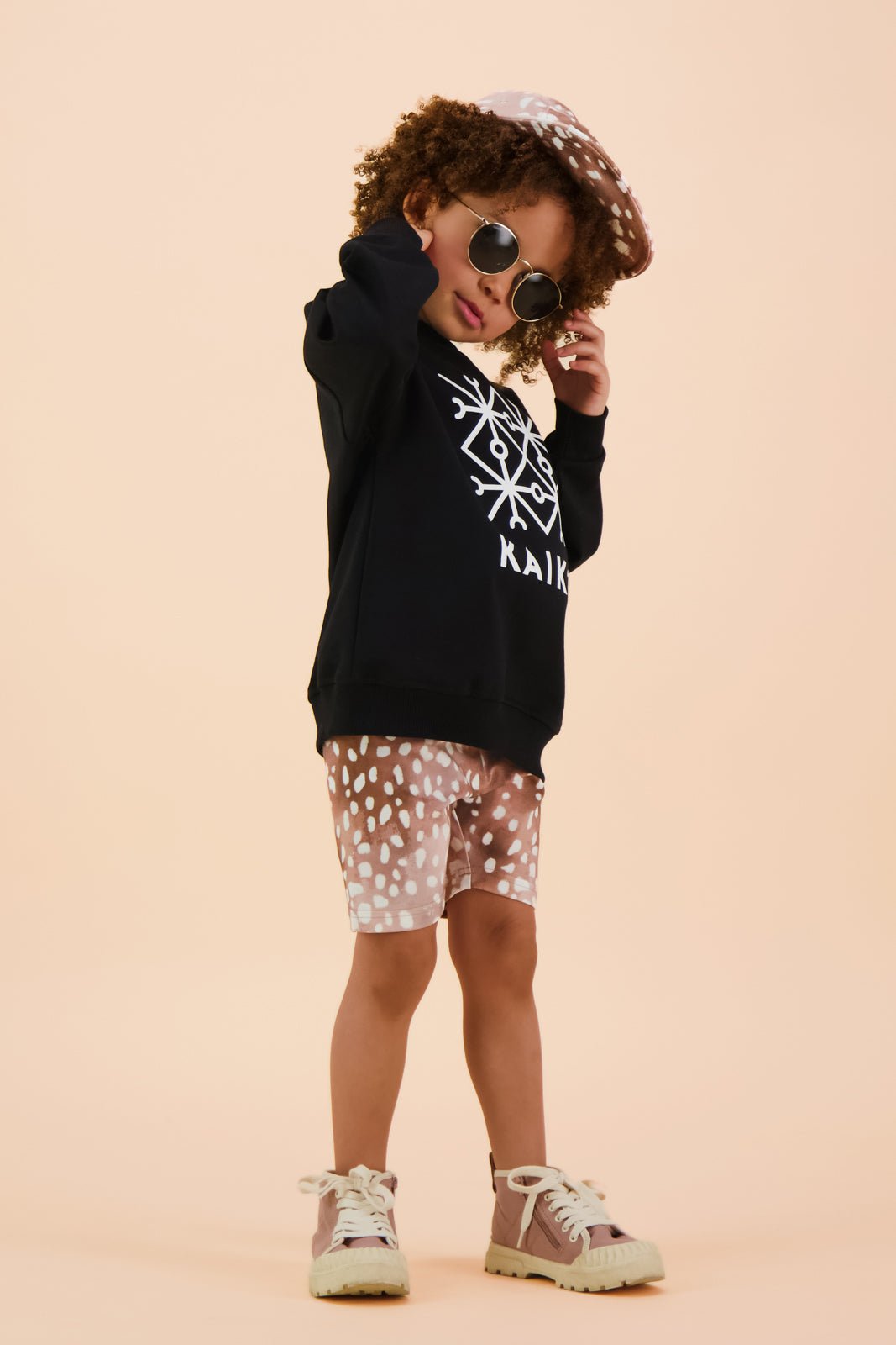 Biker Shorts, Copper Bambi - Kaiko Clothing Company Oy