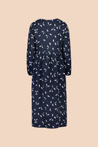 Button Dress, Indigo Wind - Kaiko Clothing Company Oy