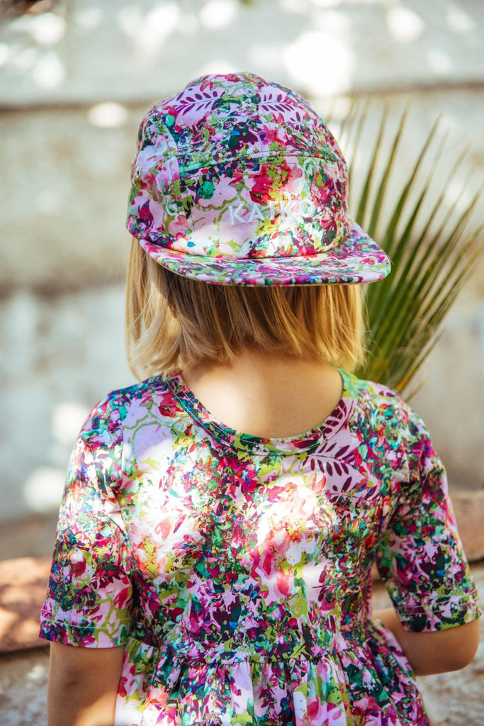 Cap, Blooming Forest Bright - Kaiko Clothing Company Oy