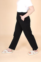 Comfy Slacks, Black - Kaiko Clothing Company Oy