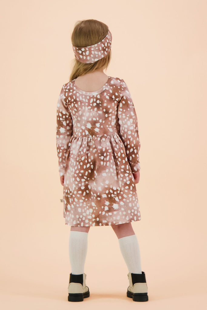 Copper Bambi Dress Ls - Kaiko Clothing Company Oy