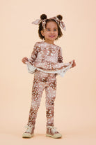 Copper Bambi Leggings - Kaiko Clothing Company Oy