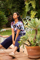 Everyday Culottes, Dark Blue - Kaiko Clothing Company Oy