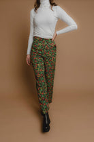 Flowy Trousers, Green Meadow - Kaiko Clothing Company Oy