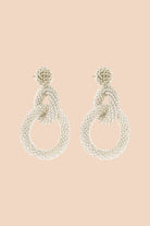 Gia Earrings, Silver - Kaiko Clothing Company Oy