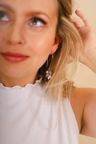 Joy Earrings, Blue - Kaiko Clothing Company Oy