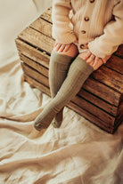 Knee Socks, Pistachio - Kaiko Clothing Company Oy