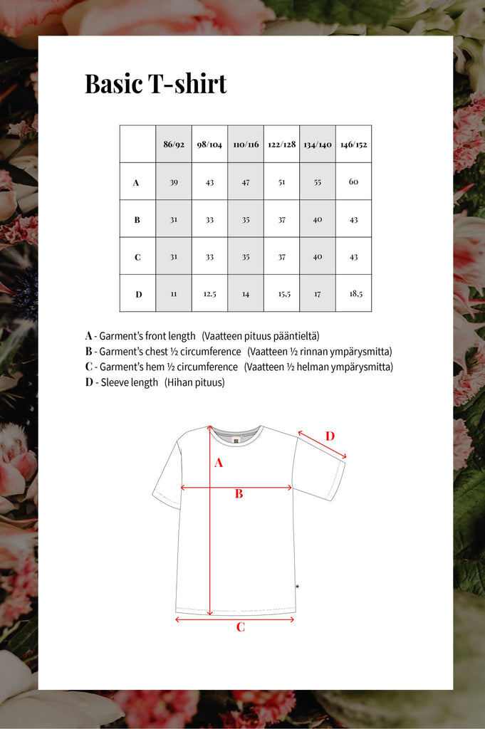 PRE-ORDER: Basic T-Shirt, Copper Bambi - Kaiko Clothing Company Oy