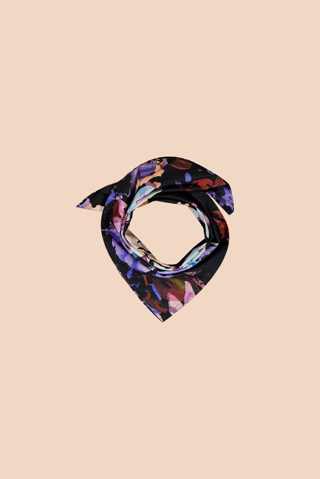 Naisten mustakukallinen huivi