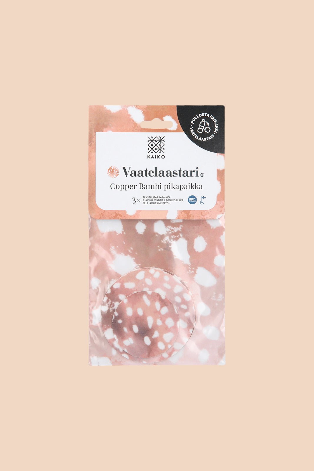 Vaatelaastari® 3-pack, Copper Bambi - Kaiko Clothing Company Oy