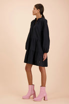 Voluminous Tunic, Black - Kaiko Clothing Company Oy